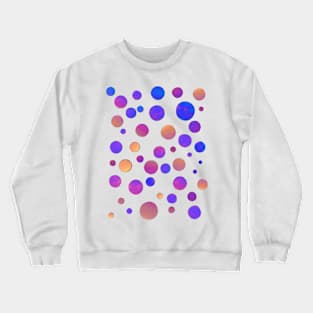 Colorful Bubbles Crewneck Sweatshirt